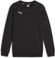 Puma teamgoal casuals ras du cou sweat jr pull de sport pour garçons - noir-blanc