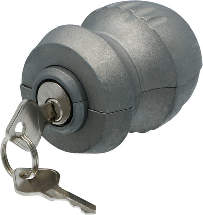 Serrure d'attelage à insert Carpoint - protection contre le vol - pour remorque, remorque ou caravane - pas de connexion possible - sur tous les systèmes d'attelage standards - 50 mm