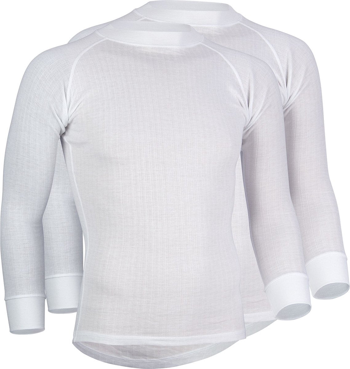 Chemise thermique Avento à manches longues - homme - lot de 2 - blanc - taille xxl