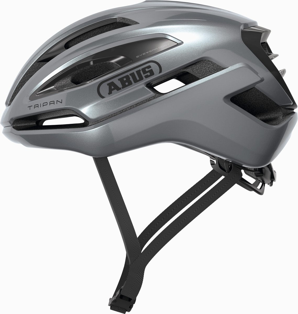Abus casque taipan graphite argent m 54-58cm