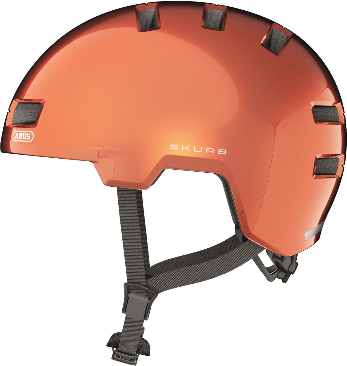Abus casque skurb poisson rouge orange s 52-56cm
