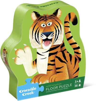 Animaux puzzle Crocodile Creek - maxi puzzle 36 pièces - jouets éducatifs.