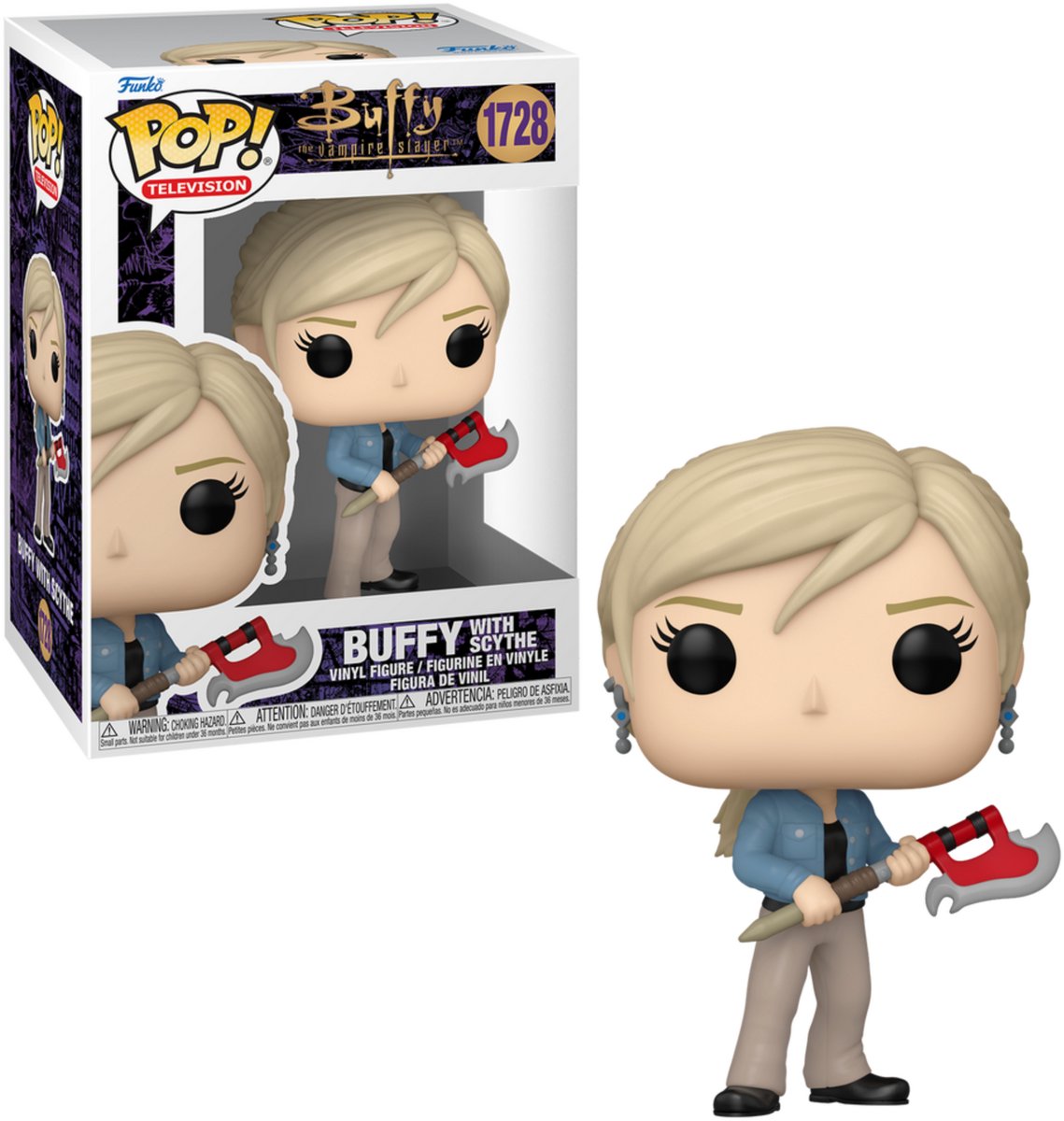 Funko buffy buffy avec faux figurine en vinyle 1728 unisexe pop ! - neutre - standard
