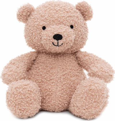 Jollein - peluche ours en peluche - rose sauvage - 25cm - ours en peluche - boucle