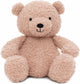 Jollein - peluche ours en peluche - rose sauvage - 25cm - ours en peluche - boucle