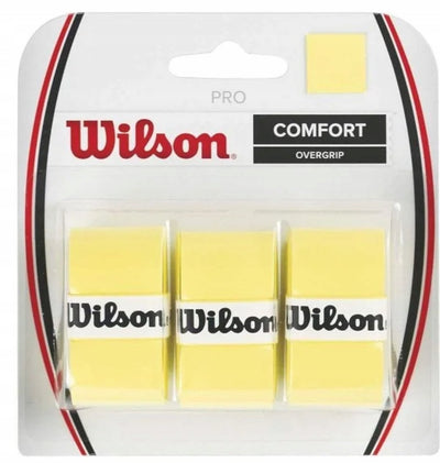 Pack de 3 surgrips de padel sans marque Wilson Tennis Padel - jaune
