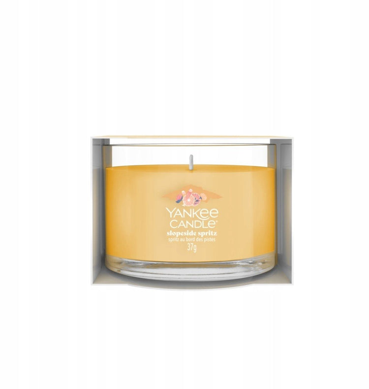 Votive remplie de bougies Yankee - Spritz au bord des pistes - 10 heures de combustion - 1 pièce