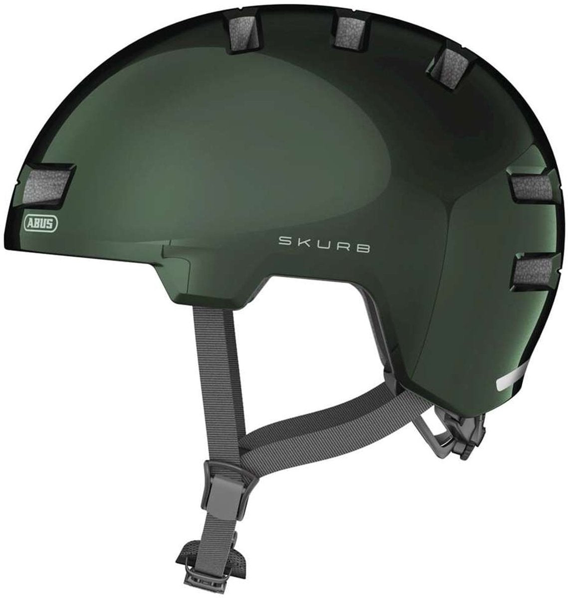Abus helm skurb moss vert m 55-59 cm