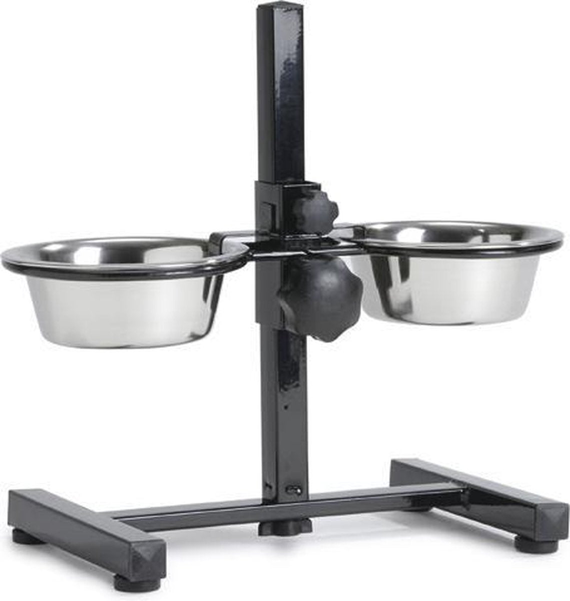 Beeztees standard - service de table pour chien - noir - 16 cm