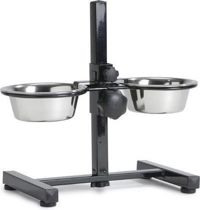 Beeztees standard - service de table pour chien - noir - 16 cm