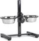 Beeztees standard - service de table pour chien - noir - 16 cm