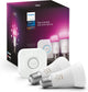 Kit de démarrage Philips hue - blanc et coloré - 2 lampes - e27 - 1100lm