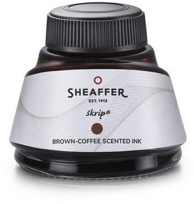 Bouteille d'encre Sheaffer - marron - encre au parfum de café - 50ml - sf-94291