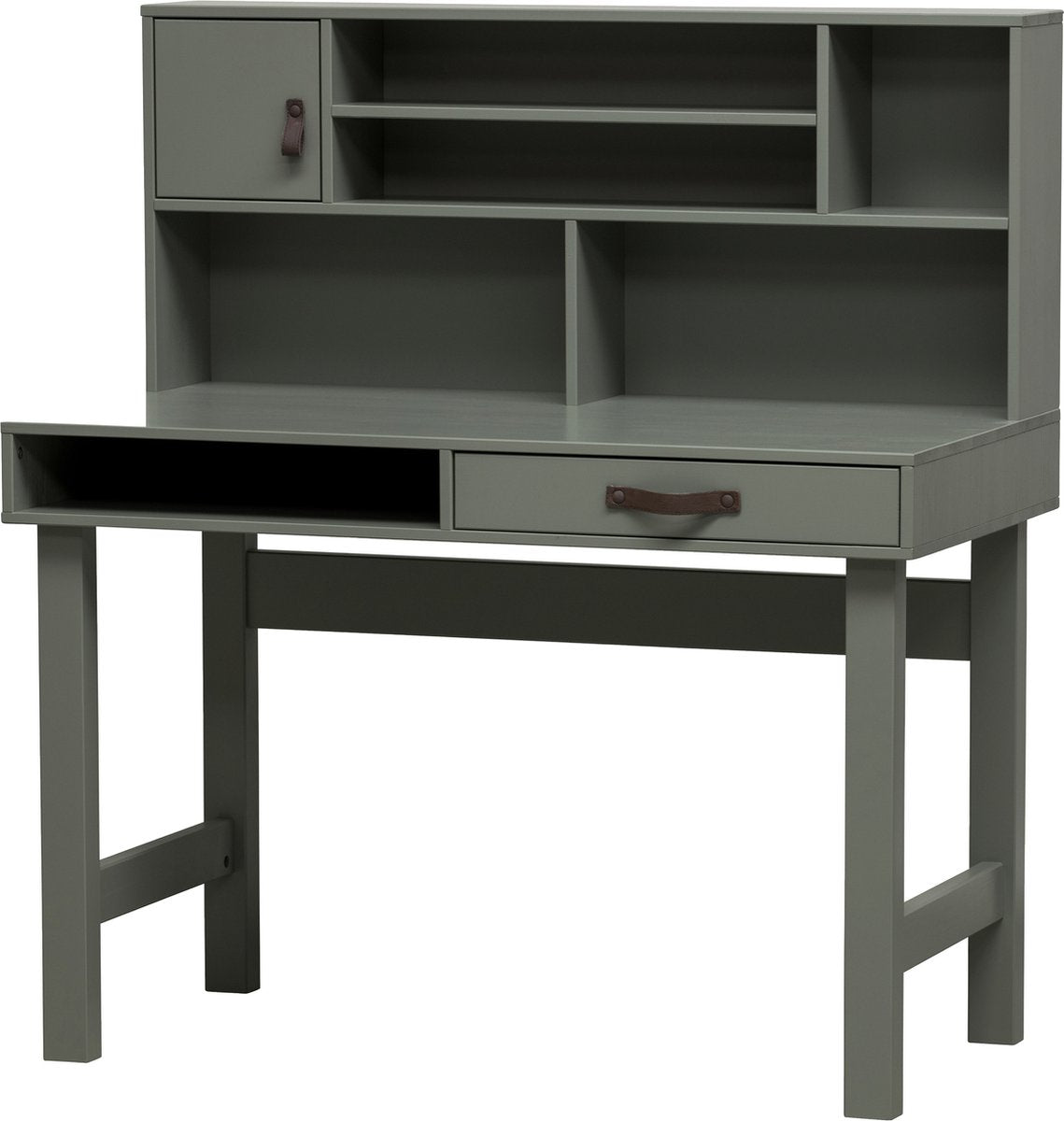 Scène de bureau Vtwonen - bois - vert - 110 x 122 x 58 cm (lxhxp)