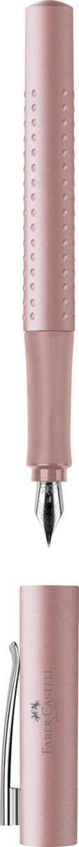 Stylo plume Faber-Castell - grip 2011 - f - rose pâle - fc-140809