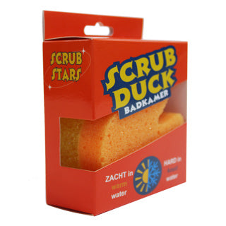 Salle de bain de canard à broussailles à l'éponge
