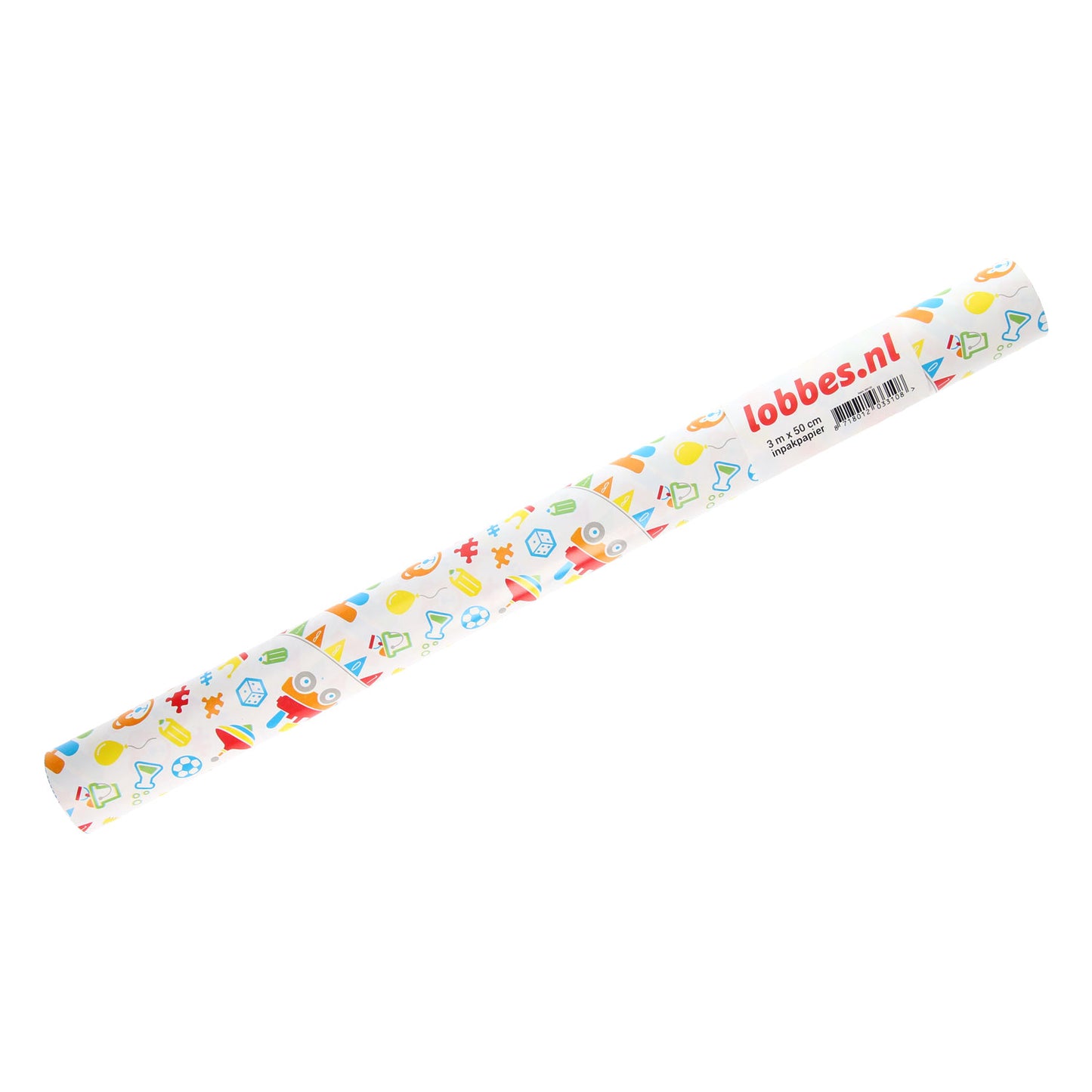 Jouets en papier d'emballage Lobbes, 3 m