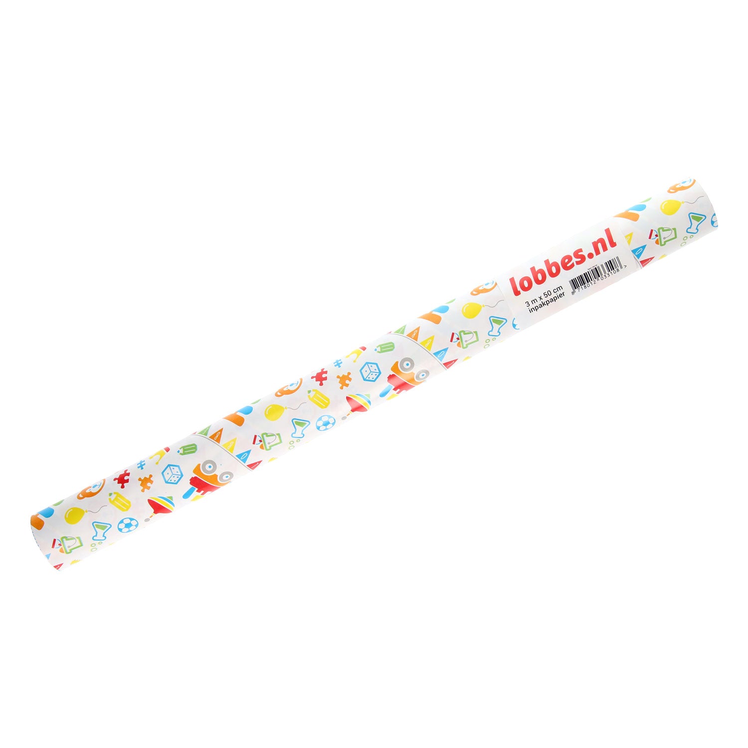Jouets en papier d'emballage Lobbes, 3 m
