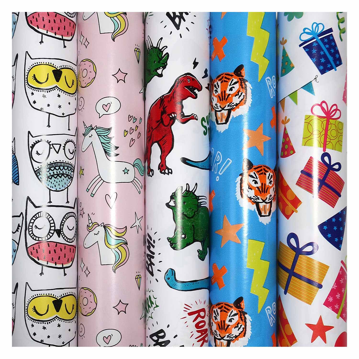 Collection pour enfants, papier d'emballage, 50e.