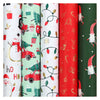 Collection de Noël en papier cadeau, 50 rouleaux