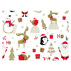 Collection de Noël en papier cadeau, 50 rouleaux