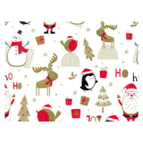 Collection de Noël en papier cadeau, 50 rouleaux - afbeelding 4