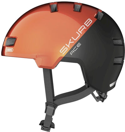 Abus casque skurb as poisson rouge orange m 55-59cm