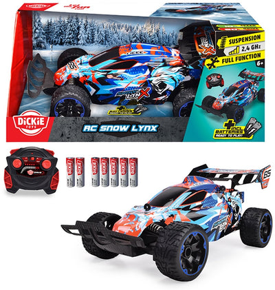 Dickie Toys 201106015 Snow Lynx 1:16 RC Modèle de voiture pour débutants Buggy électrique