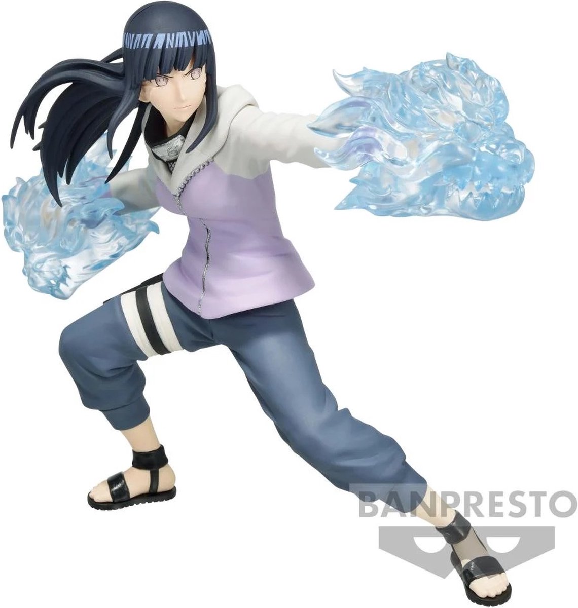 Banpresto co., ltd. naruto shippuden - étoiles vibrantes - statue hyuga hinata 16cm