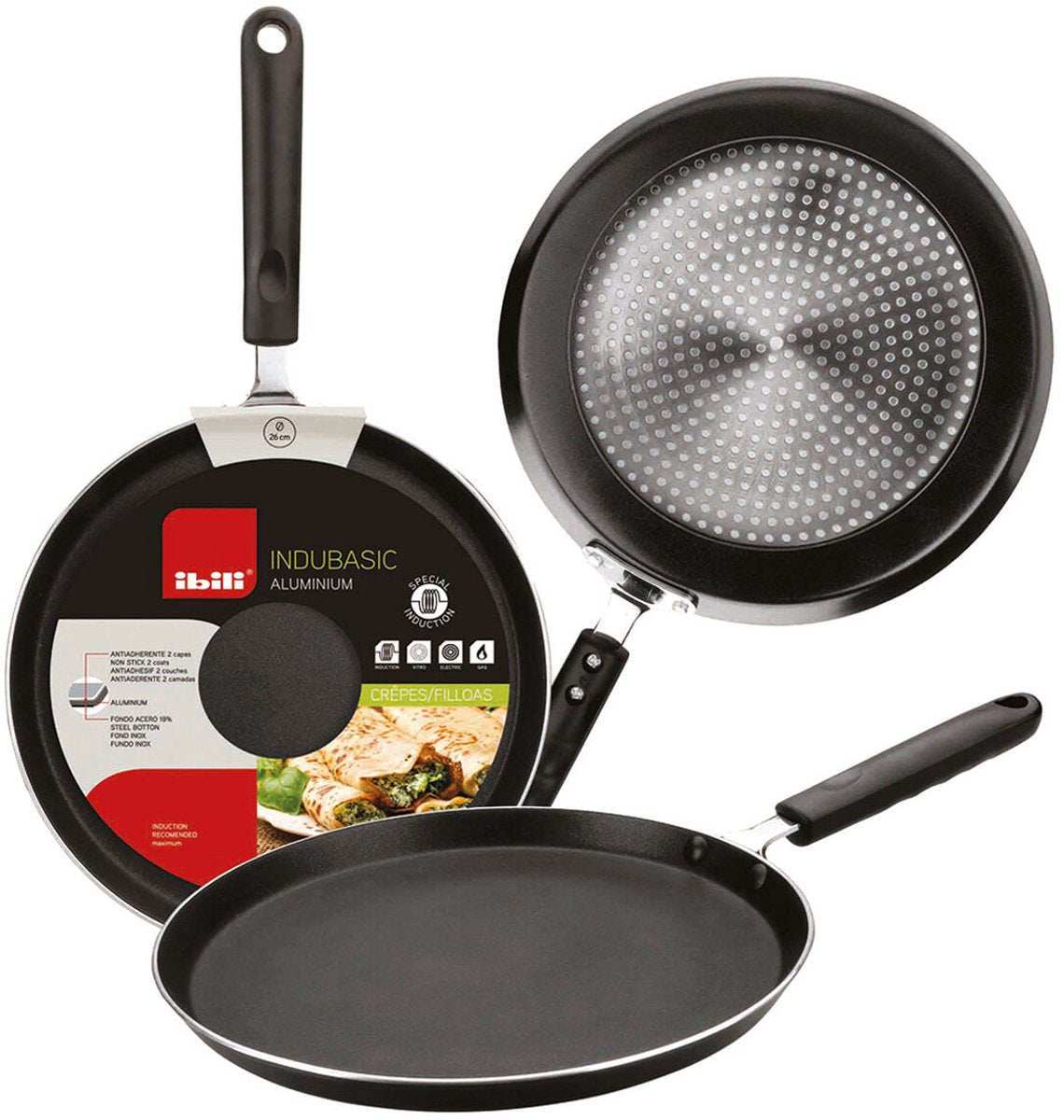 Crêpière Ibili aluminium ø 23 cm
