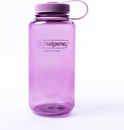 Nalgene - bouteille à large goulot - gourde - bouteille d'eau - étanche - 1000 ml - sans bpa - sustain - fleur de cerisier
