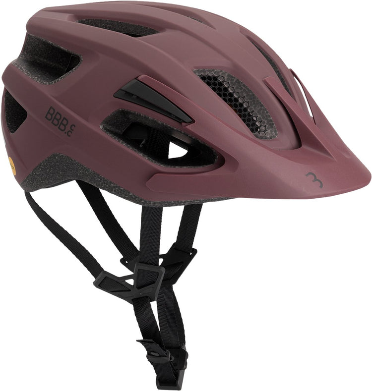Bbb cycling dune mips 3.0 fidlock casque de vélo adultes - casque vtt casque de vélo de course - casque de cyclisme - casque de vélo femme - casque de vélo homme - rouge foncé mat taille m (55-58 cm) - bhe-23