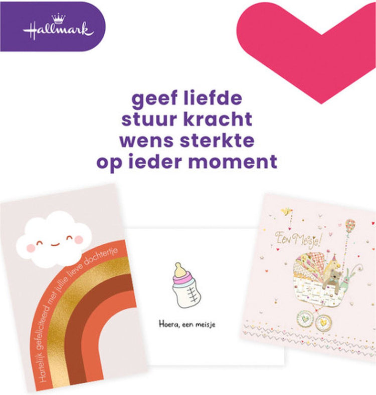 Poinçon cartes carte de voeux poinçon business coffret naissance fille