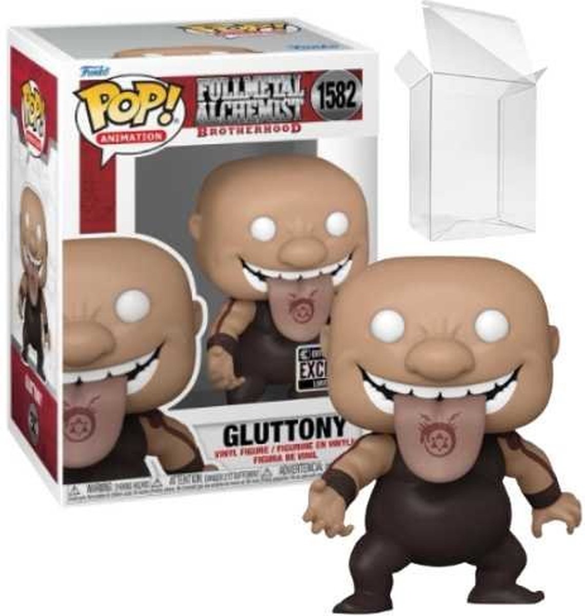 Funko-pop ! animation : fullmetal alchemist - gourmandise #1582 ee exclusive