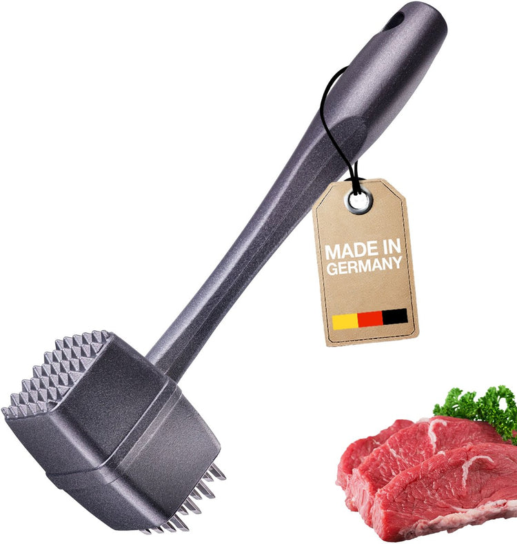 Westmark steakmaster black edition - maillet à viande double face maillet à steak pour steak, grillades au barbecue - maillet à viande lourd - anthracite