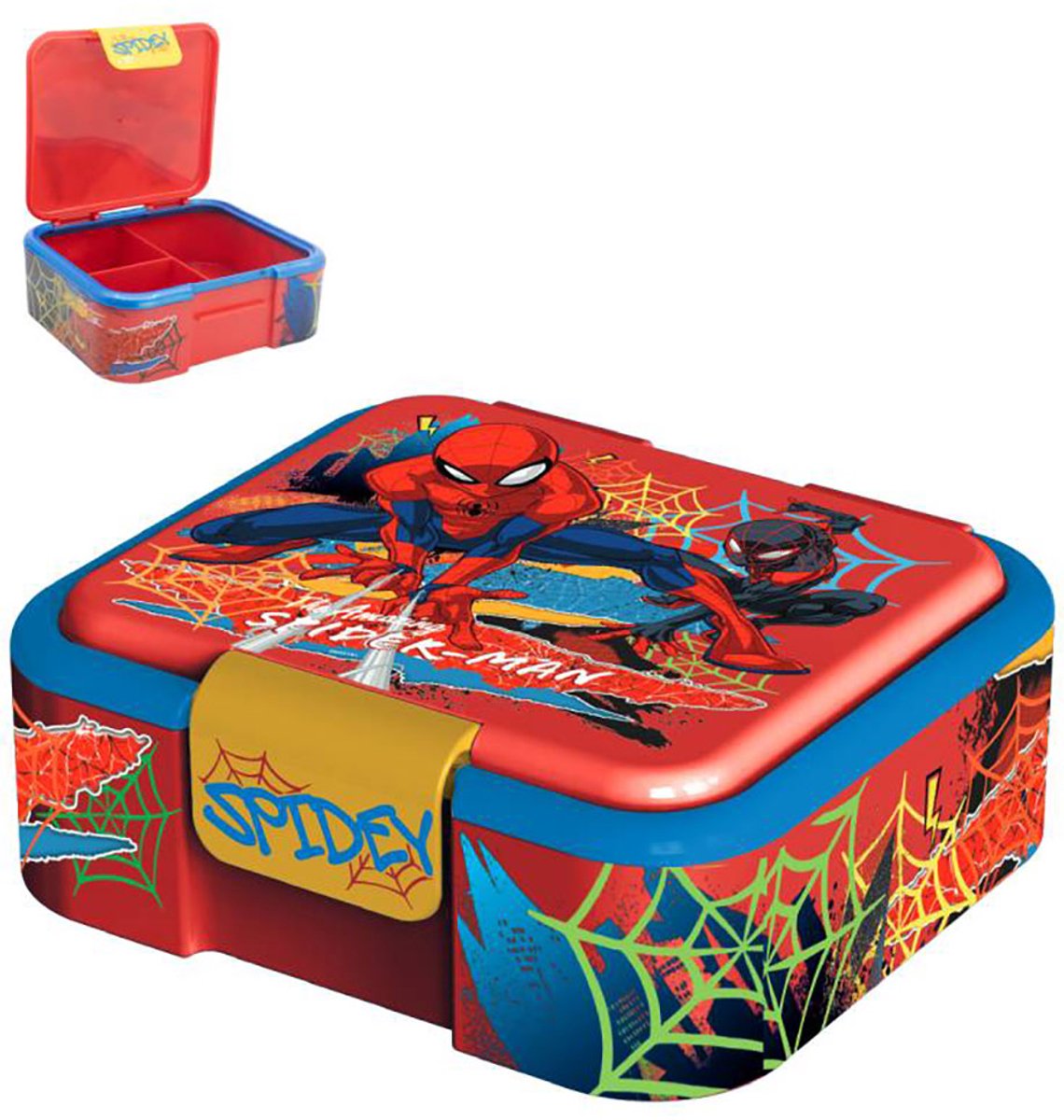 Stor machine à sandwich Spiderman pour cibles mobiles rouge