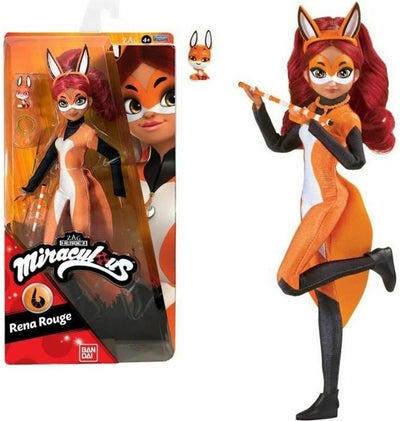 Bandai - coccinelle miraculeuse - poupée mannequin 26 cm - rena rouge - p50004