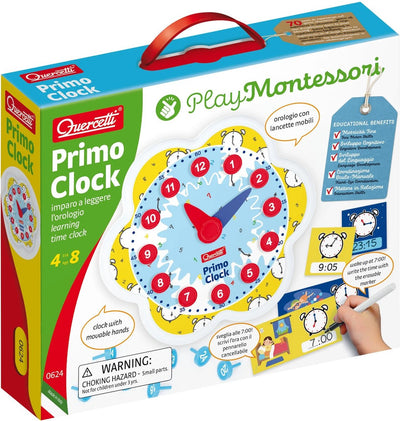 Quercetti apprentissage horloge primo
