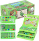 Ensemble de valises à colorier Minecraft - 52 pcs.