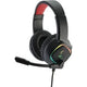 Casque media range mrgs301 noir, rouge