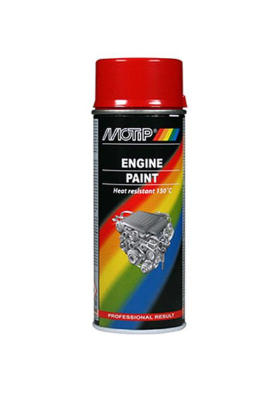 Motip 1051527 - peinture moteur Volvo rouge bombe aérosol 400 ml | 1 pièce