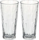 Koziol - club de super verre no. 19 verre 250 ml lot de 2 pièces - thermoplastique - transparent -