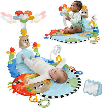 Tapis d'activité 3 en 1 pour escaliers et balançoires Fisher-Price