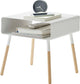 Table d'appoint basse Yamazaki - unie - blanc