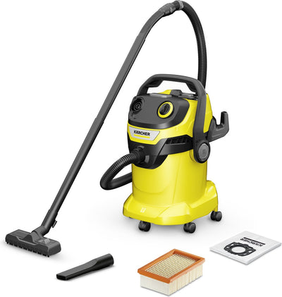 Aspirateur eau et poussière Kärcher wd 5 v-25 5 22 - 1100 w - 25 litres - filtre plat