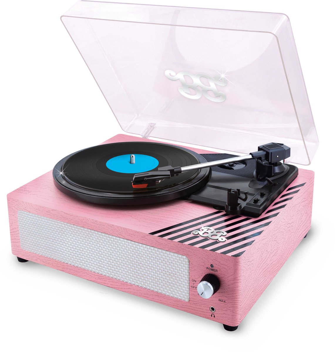 Lisciani - barbie - lecteur de vinyle