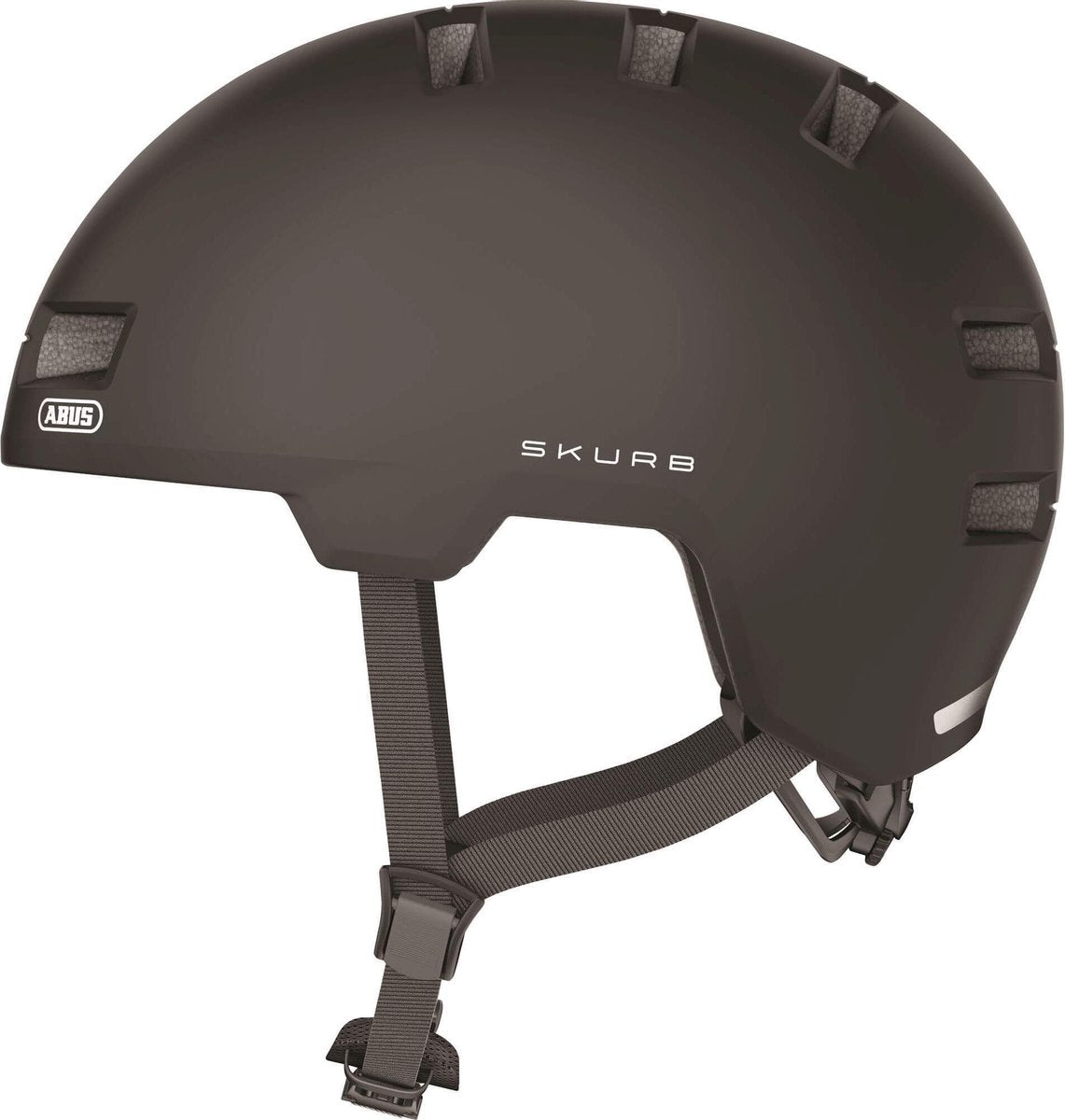 ABUS CASHET SKURBELVET BLACK M 55-59CM