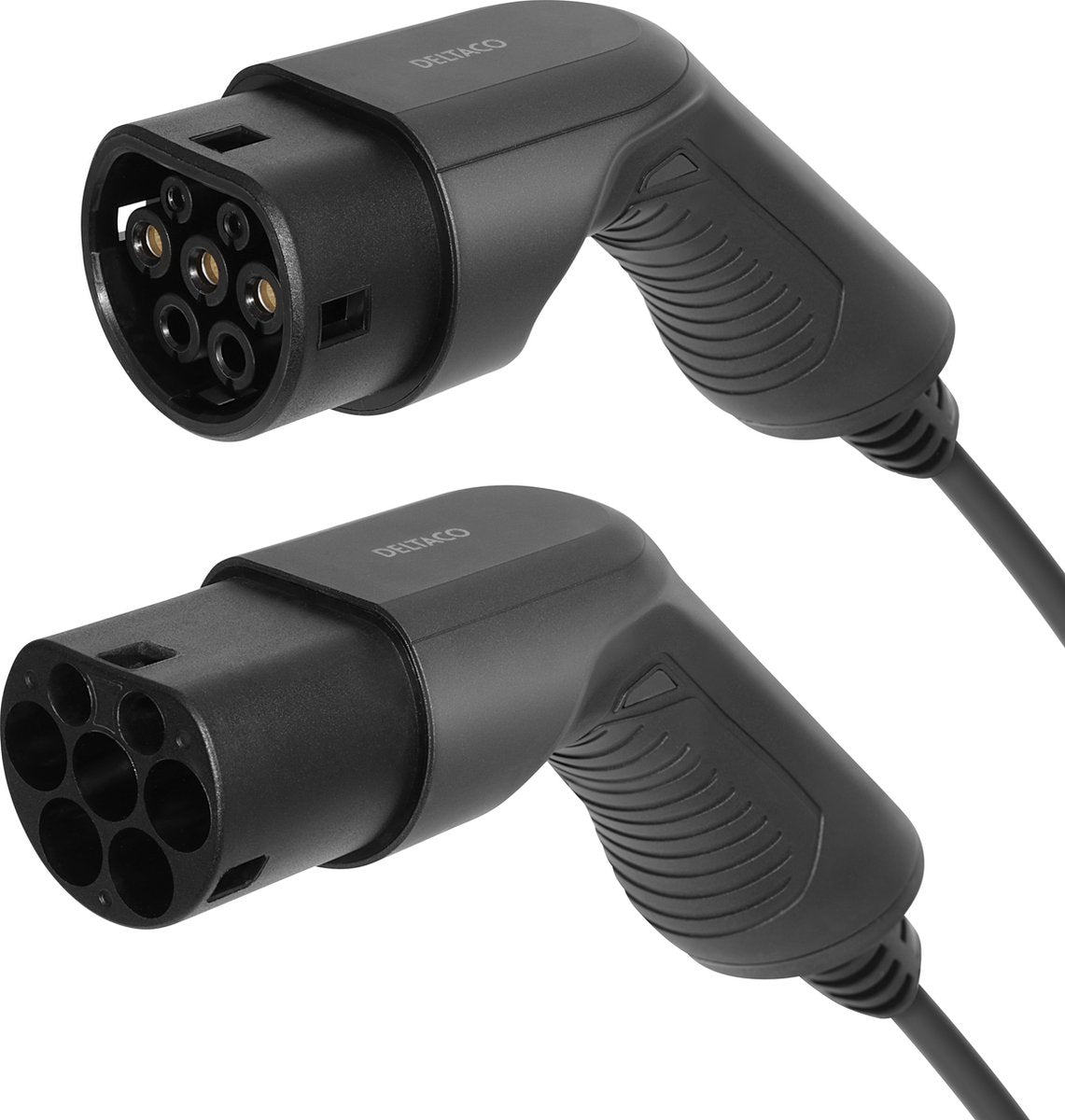 Deltaco e-charge ev-3215-s câble de charge électrique ou plug in voiture hybride - type 2 - 16a 11kw
