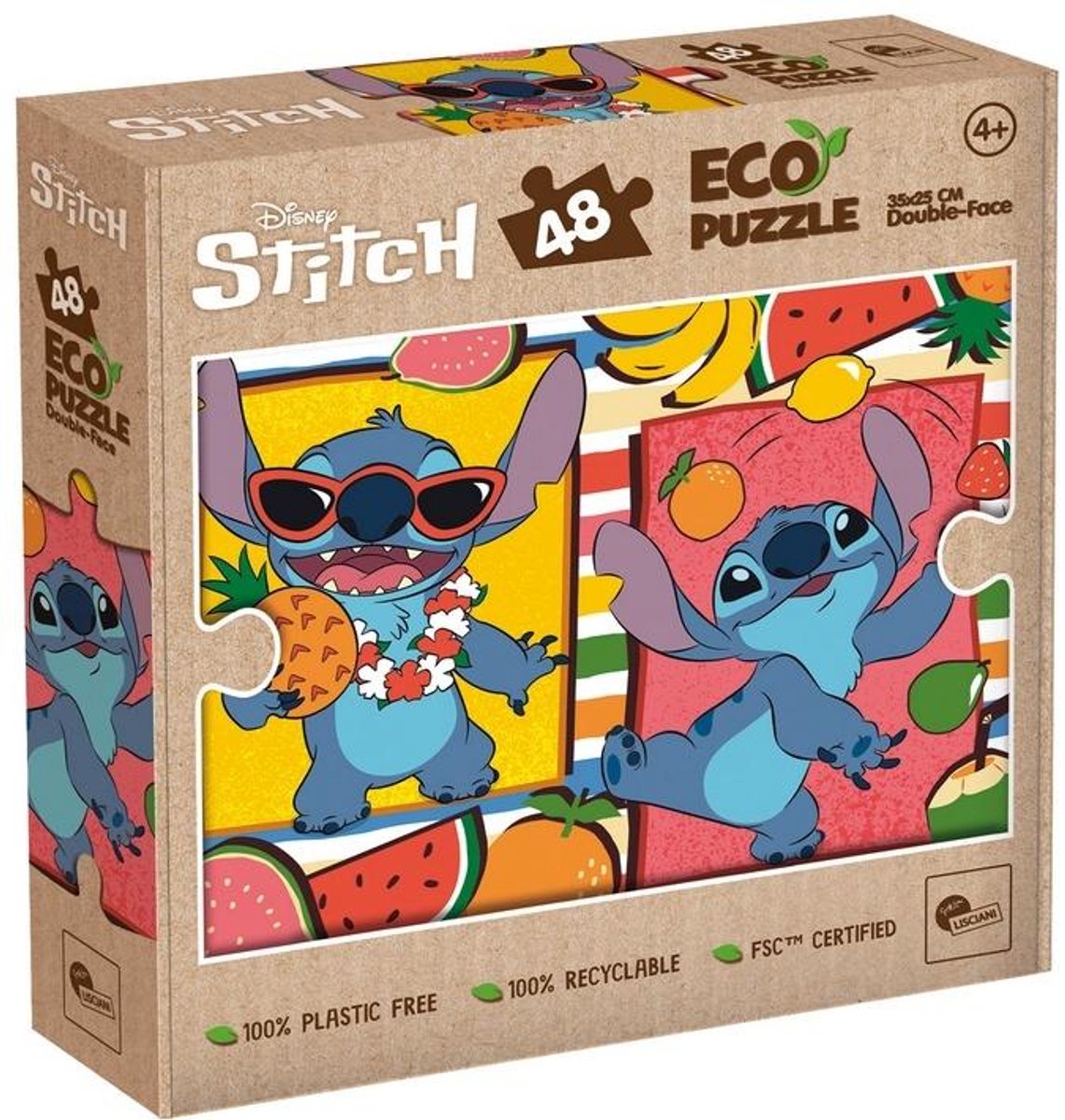 Lisciani disney eco-puzzle mini df 48 points