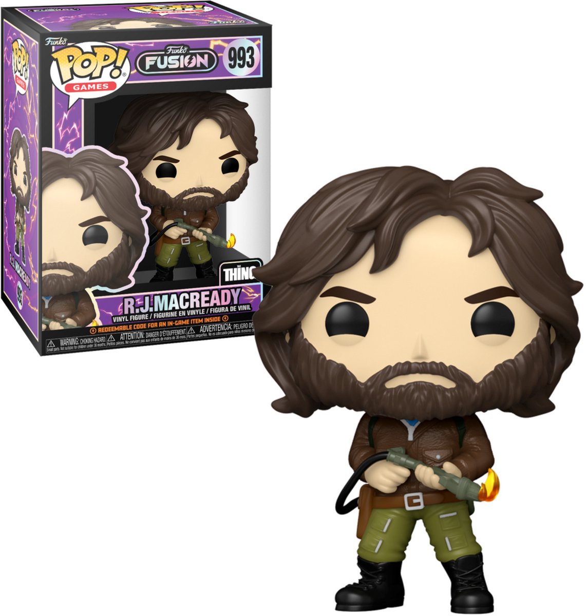 Funko-pop ! rj macready 993 jeux de fusion